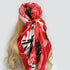 90*90cm Silk Scarf Headwraps For Women Fashion Accessory